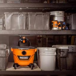 RIDGID 9 Gal. NXT Wet/Dry Shop Vacuum, 4.25 Peak HP with Dual-Flex Hose and Accessories thumbnail 10