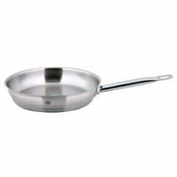 1829 Carl Schmidt Sohn PRO-X 9.5 in. Stainless Steel Skillet with Aluminum Encapsulated Base, Satin Finish thumbnail 1