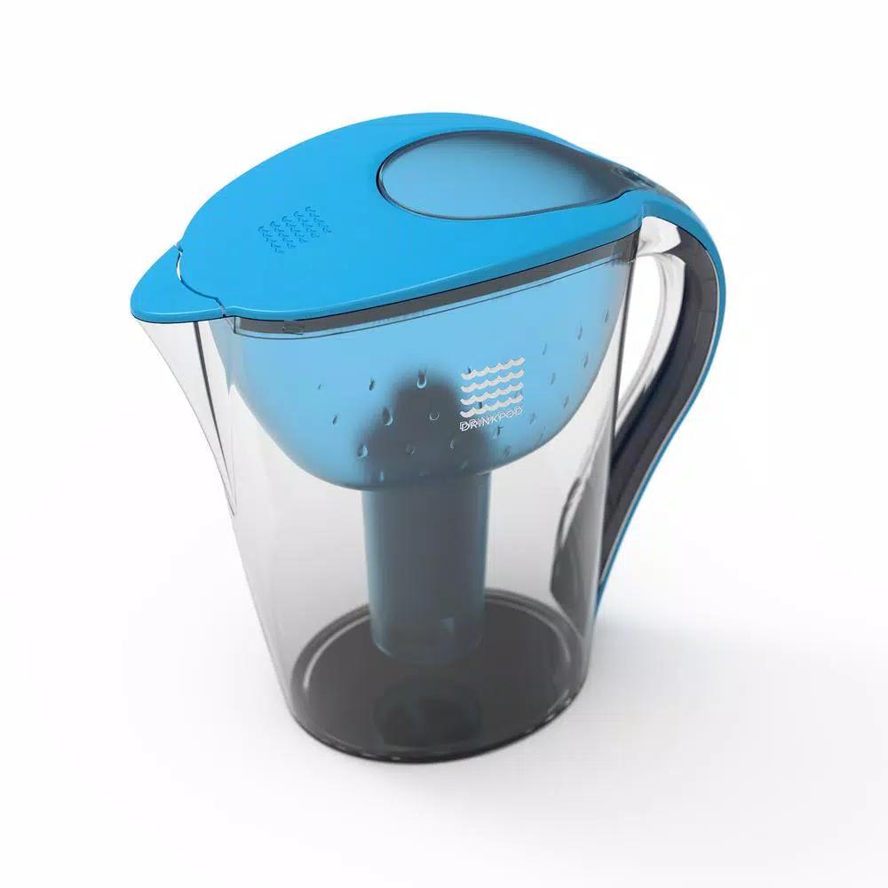 Drinkpod Ultra-Premium Alkaline Water Pitcher, 3.5L Capacity Water Ionizer (3-Pack)
