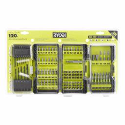 RYOBI 120-Piece Drill and Impact Rated Drive Bit Set with Black Oxide Bits thumbnail 3