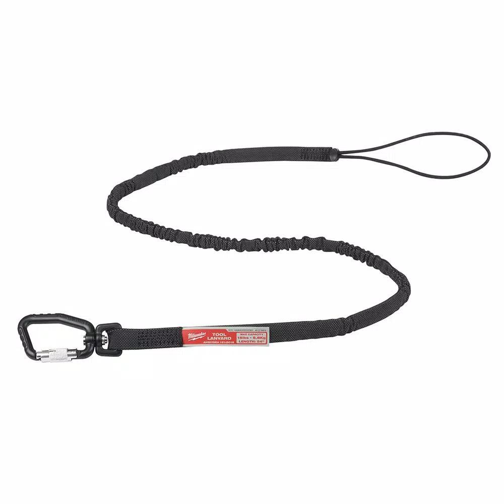 Milwaukee 15 lb. Extended Reach Locking Tool Lanyard, 54 in.