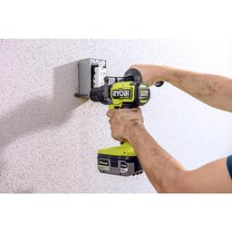 RYOBI 18V ONE+ HP Brushless 1/2 in. Hammer Drill Kit with 4.0 Ah Battery, Charger, and Tool Bag thumbnail 10