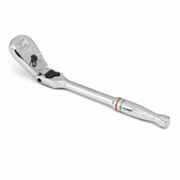 GEARWRENCH 1/4 in. Drive 90-Tooth Locking Flex Head Teardrop Ratchet thumbnail 5