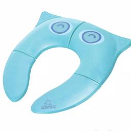 Babyloo Blue Owl Folding Toilet Seat with Travel Bag for Toddlers thumbnail 1