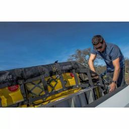 GLADIATOR Cargo Nets Gladiator Heavy-Duty Trailer Cargo Net, 7.3 ft. x 13.3 ft., Integrated Mesh with Certified Attachment Straps thumbnail 2