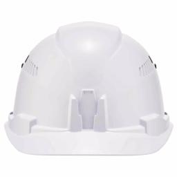 Ergodyne Skullerz 8972 Class C Vented Cap Style Hard Hat with Ratchet Suspension - White thumbnail 6