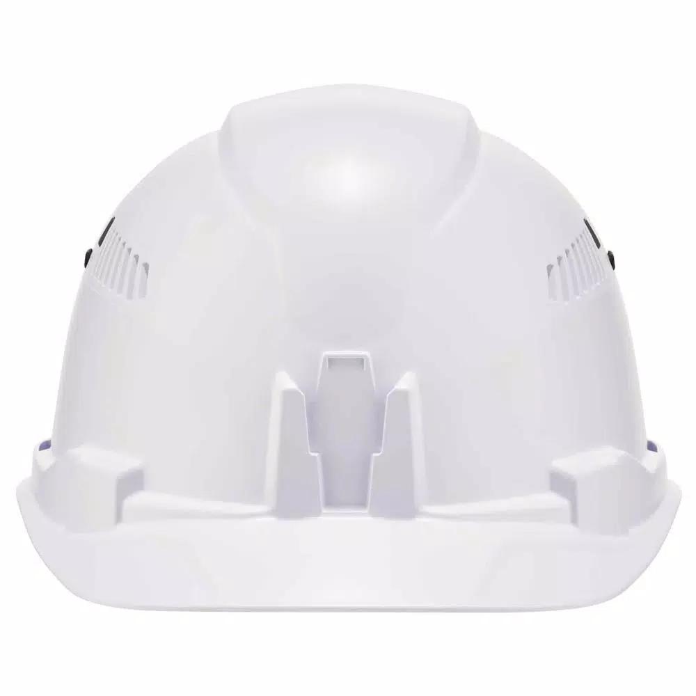 Ergodyne Skullerz 8972 Class C Vented Cap Style Hard Hat with Ratchet Suspension - White