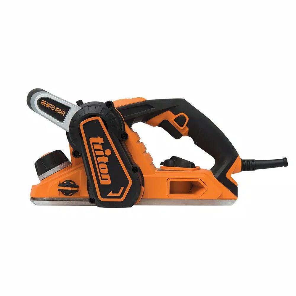 Triton 3.25 in. Corded Planer and Sander 2-in-1 Power Tool with Triple-Blade Drum