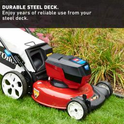 Toro 21 in. 60V Max Cordless Walk Behind Push Lawn Mower with 4 Ah Battery and Charger thumbnail 2
