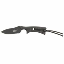 Camillus Tyrant 3 in. D2 Steel Drop Point Fixed Blade Knife with Built-in Sharpener thumbnail 1