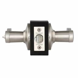 Kwikset Lido Satin Nickel Exterior Entry Door Lever with SmartKey Security thumbnail 2