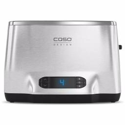 CASO Design Inox 2-Slice Stainless Steel Wide Slot Toaster with LED Display thumbnail 2