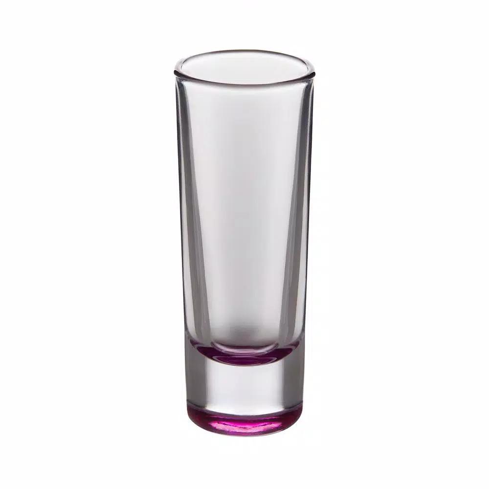 Libbey Troyano 2 oz. Multi-Color Glass Shooter Set, 6-Pack