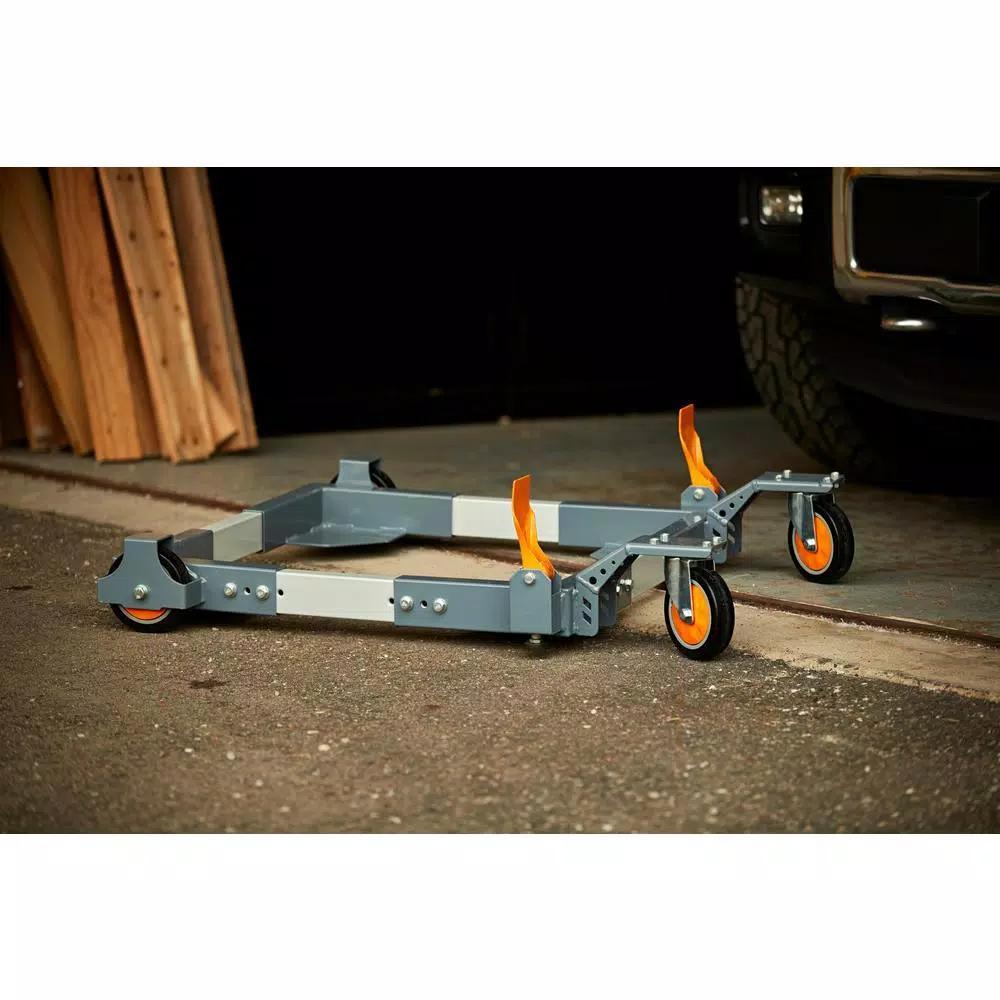 BORA PM-3800 Steel High Clearance Universal Mobile Base with 1500 lb Capacity