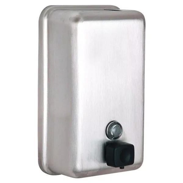 Alpine Industries Alpine 1200ml Stainless Steel Manual Liquid Soap Dispenser - Surface Mount