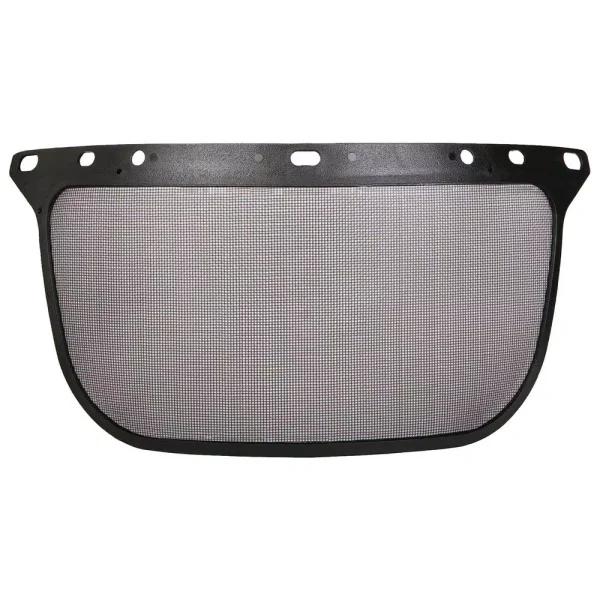 ERB Black Steel Mesh Face Screen, ANSI Z87-S 1992 Compliant, Epoxy Coated