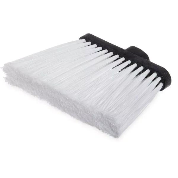 Carlisle Duo-Sweep 12 in. White Polypropylene Flagged Angle Broom Head (12-Pack)