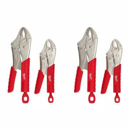 Milwaukee TORQUE LOCK Curved Jaw Locking Pliers Set, 4-Piece thumbnail 1