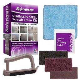 Rejuvenate Stainless Steel Scratch Eraser Kit - Surface Repair Cream for Sinks, Appliances & More thumbnail 1