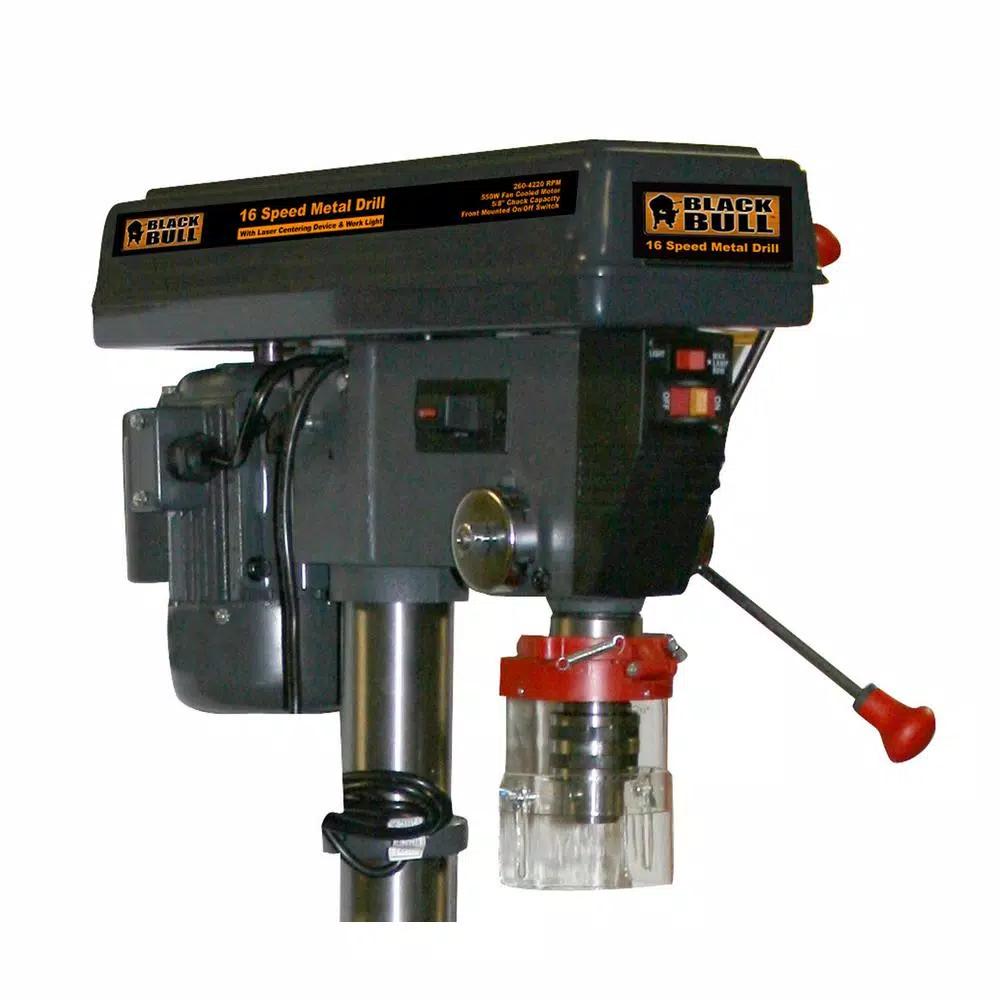 BLACK BULL Buffalo Tools 16-Speed Drill Press with 5/8 in. Chuck Capacity