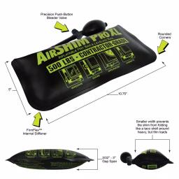 Calculated Industries AirShim Pro XL Inflatable Pry Bar and Leveling Tool, 500 lb Capacity thumbnail 4