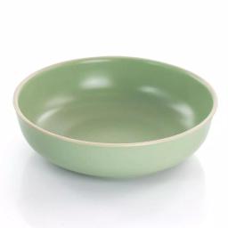 GIBSON elite Gibson Serenade 16-Piece Green Round Stoneware Dinnerware Set thumbnail 6