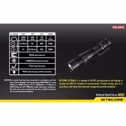 NITECORE MH10 Multitask Hybrid Series 1000 Lumens LED Rechargeable Flashlight thumbnail 5