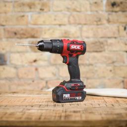 SKIL PWRCore 20V Brushless 1/2 in. Hammer Drill Kit with 2.0 Ah Battery and PWRJump Charger thumbnail 2