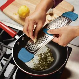 Rachael Ray Marine Blue Stainless Steel Multi-Grater with Silicone Handles thumbnail 4