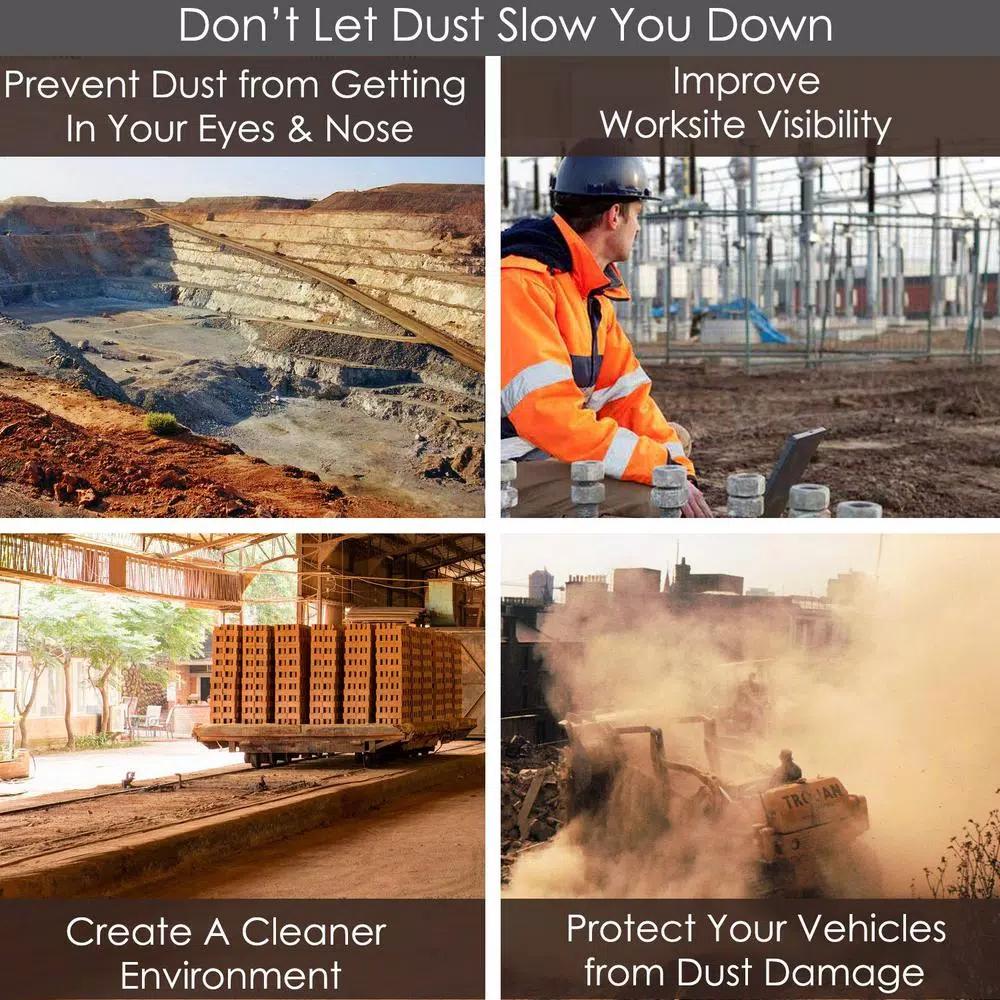Eco Clean Dust Down Poly Pro 1 Gal. Dust Suppressant & Mineral Modifier