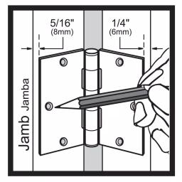Everbilt 3-1/2 in. x 5/8 in. Radius Oil-Rubbed Bronze Smooth Action Steel Door Hinge thumbnail 6