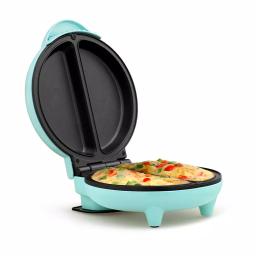 HOLSTEIN HOUSEWARES Holstein 2-Section Omelette Maker, 4-Egg Capacity, Mint and Stainless Steel thumbnail 2