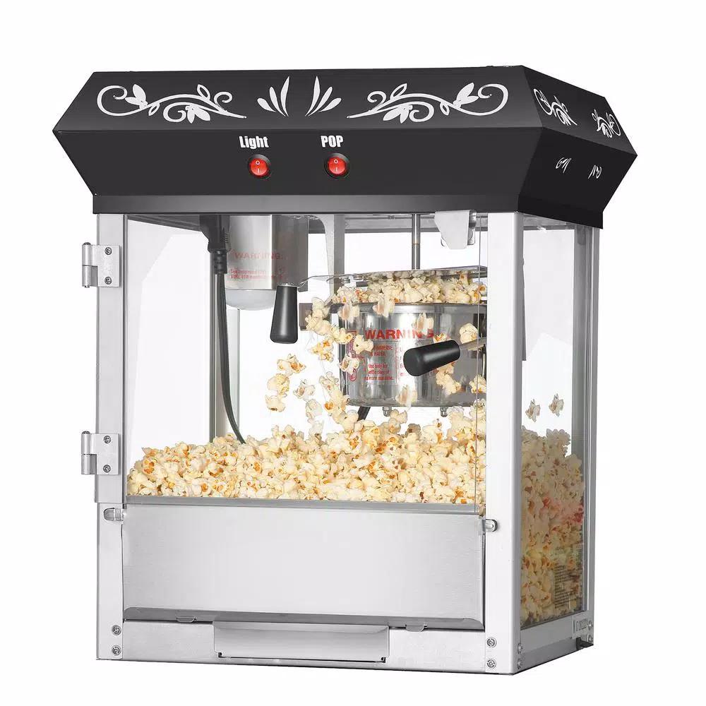 Great Northern Popcorn 6 oz. Black Foundation Model Popcorn Popper Machine