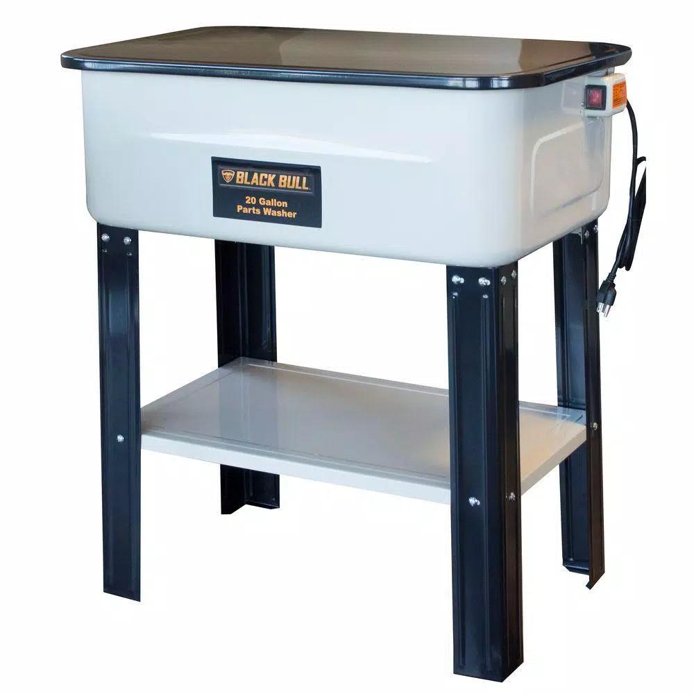 BLACK BULL 20 Gal. Water-Based Parts Washer with Electric Pump