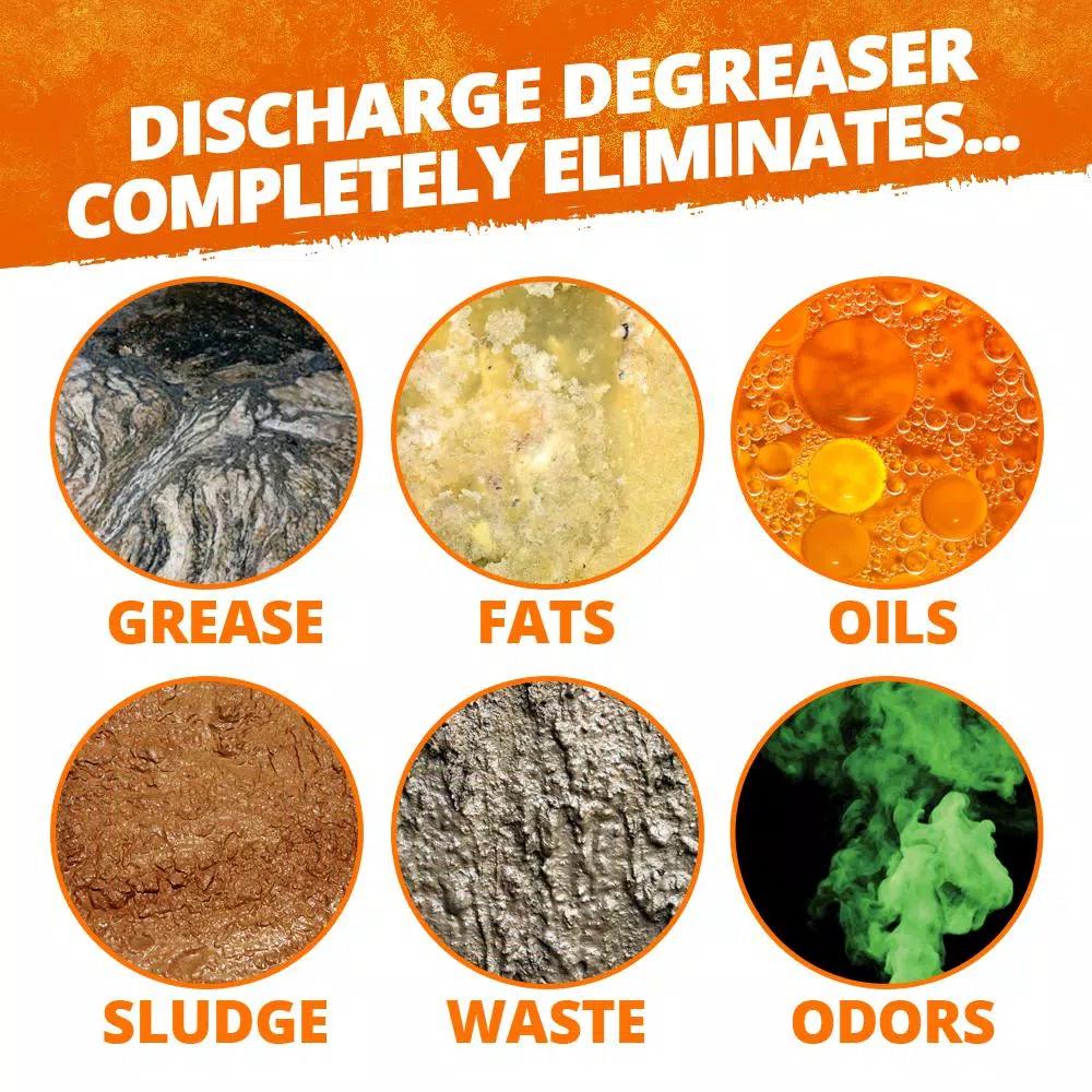 Eco Clean Discharge 5 Gal. Natural Orange Peel Oil Degreaser & Odor Eliminator