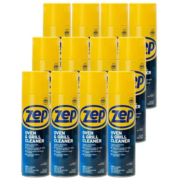 Zep Heavy-Duty Oven and Grill Cleaner Foam, 19 oz. (Case of 12)