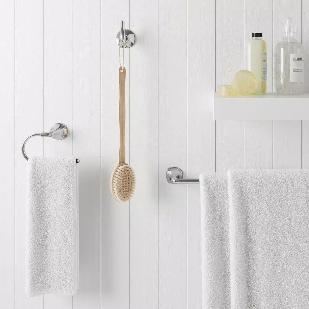 Pfister Ladera 24 in. Single Towel Bar, Polished Chrome