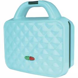 Brentwood Appliances Couture Purse Blue Nonstick Dual Waffle Maker thumbnail 1