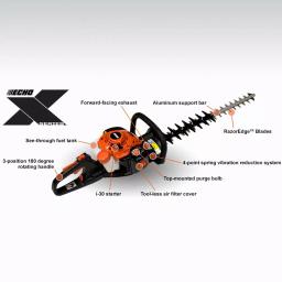 ECHO X Series HC-2810 28 in. 21.2cc Gas 2-Stroke Engine Hedge Trimmer thumbnail 2