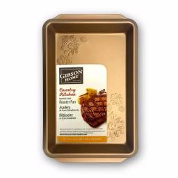 Gibson Home Gibson Country Kitchen Copper Embossed Carbon Steel 13.75 in. Roasting Pan thumbnail 6