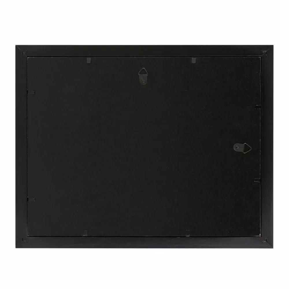 DesignOvation Design Ovation Cornell 8.5 x 11 in. Black Document Picture Frame Set of 4