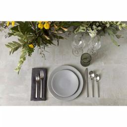 Fortessa Arezzo 5-Piece 18/10 Stainless Steel Brushed Flatware Place Setting thumbnail 3