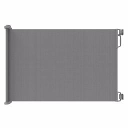 Perma Child Safety Extra Tall & Extra Wide Outdoor Retractable Gate, 41 in. H x 71 in. W, Gray thumbnail 1