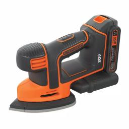 BLACK+DECKER 20V MAX Lithium-Ion Cordless Mouse Sander with 1.5 Ah Battery and Charger thumbnail 1