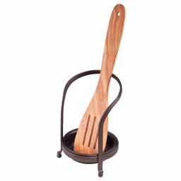 interDesign York Lyra Standing Spoon Rest, Powder Coated Bronze Metal thumbnail 2