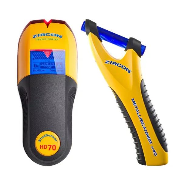 Zircon StudSensor HD70 and MetalliScanner m40 2-Tool Stud and Metal Detector Kit