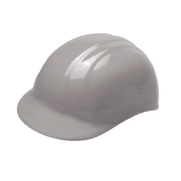 ERB Gray 4-Point Pin-Lock Suspension Plastic Bump Cap, Vented