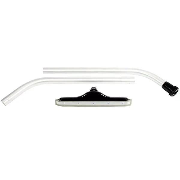 Cen-Tec 14 in. Squeegee Vacuum Tool and 2-Piece Aluminum S-Wand Kit for 1-1/2 in. Wet/Dry Vacuums