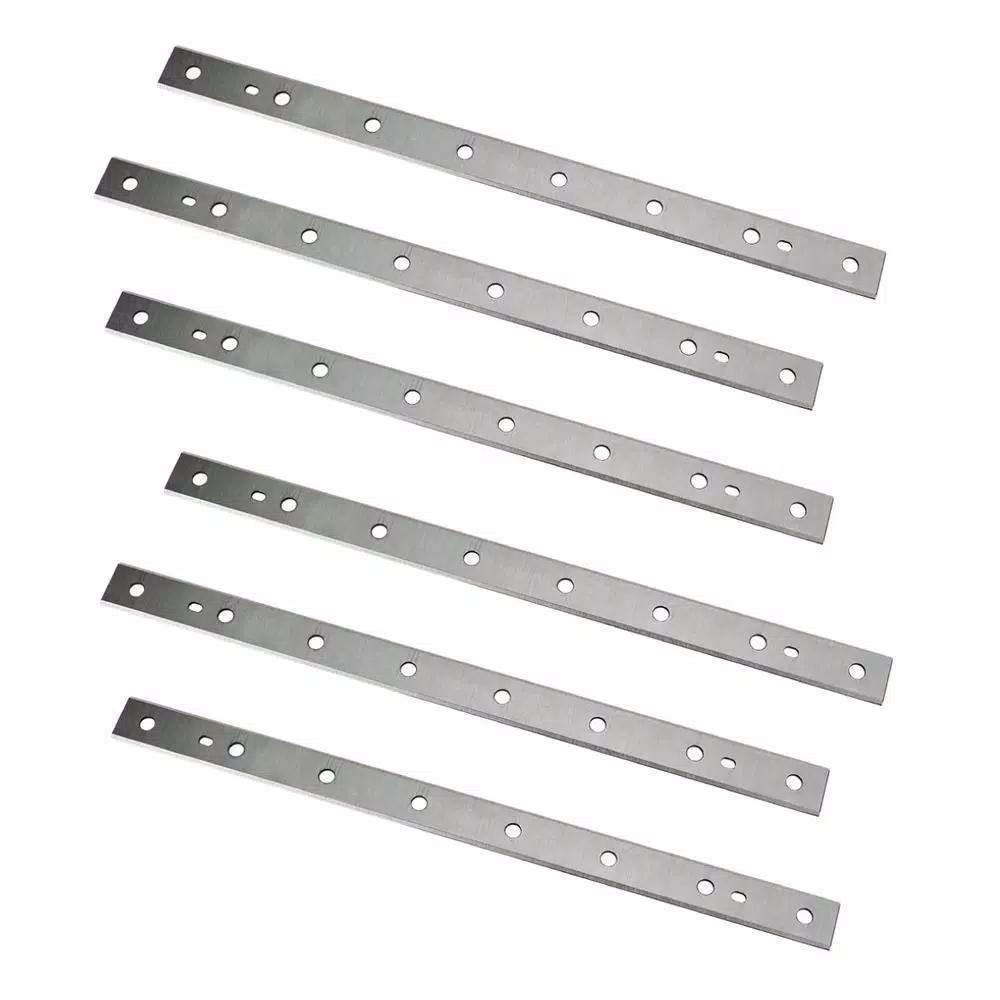 POWERTEC 12.5 in. High-Speed Steel Planer Blades for DeWalt DW7342 (6-Pack)