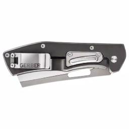 Gerber Flatiron Micarta 3 in. D2 Steel Cleaver Style Folding Knife thumbnail 4